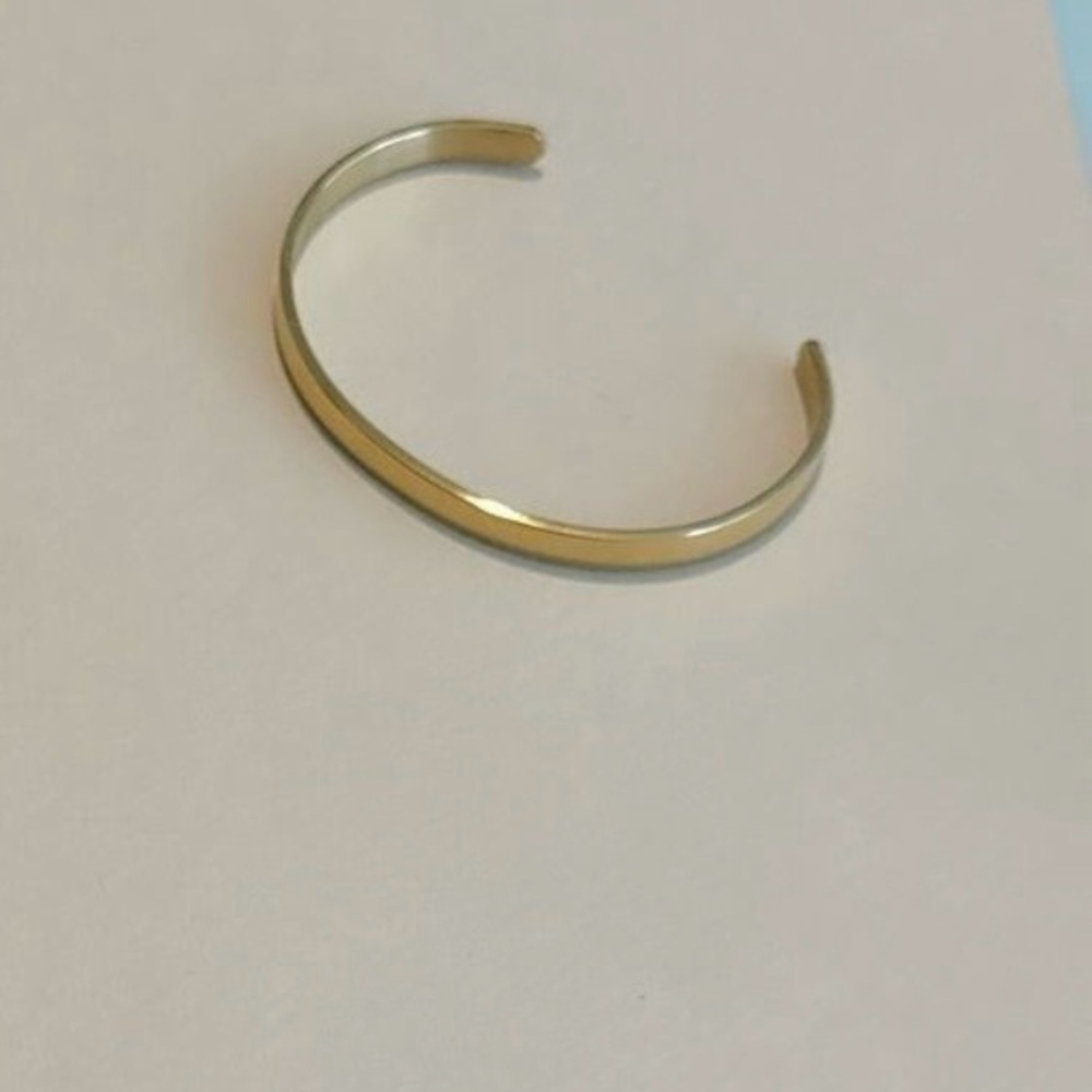 Anthropologie Gold Plated Cuff